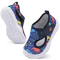 LeIsfIt Toddler Shoes Boys Girls Barefoot Shoes Wide Toe Box Shoes Lightweight Walking Shoes Slip-on Tennis Shoes