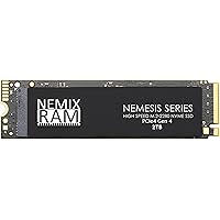 NEMIX RAM Nemesis Series 2TB M.2 2280 Gen4 NVMe SSD for Playstation 5 & PC Gaming Machines Fastest Write Speeds up to 7415mbps Supports PCIe 4 (PCIe3 Backward Compatible)