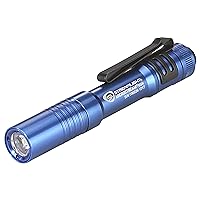 Streamlight 66606 MicroStream 250-Lumen EDC Ultra-Compact Flashlight with USB Rechargeable Battery, Box, Blue