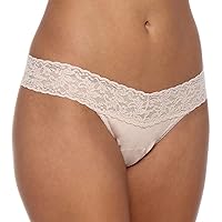 hanky panky, Supima Cotton Low Rise Thong, One Size (2-12)
