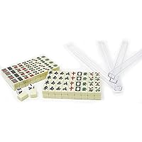 Hansen Classic Games Collection - Travel Mah Jong Chinese Version - Small Tiles for On The Go Play - 106208