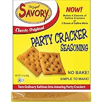 Savory Saltine Seasoning, 1.4 Ounce, Classic Original, 6 Pack
