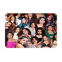 Becky Music G Singer Collage Doormat 16x24 Inch Floor Non Slip Outdoor Indoor Door Mat Doormat Welcome Mats Durable and Washable