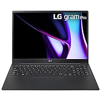 gram Pro 16-inch Thin and Lightweight Laptop, Intel Evo Edition - Intel Core Ultra 7, 32GB RAM, 1TB SSD with OLED Display