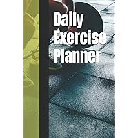 Daily Exercise Planner | exercise tracker journal | daily fitness planner | daily gym schedule | gym workout journal | lifting schedule