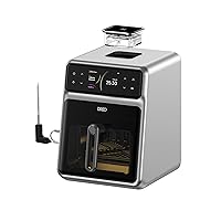 ChefMaker Combi Fryer, Cook like a pro with just the press of a button, Smart Air Fryer Cooker with Cook probe, Water Atomizer, 3 professional cooking modes, 6 QT