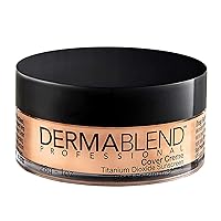 Cover Crème Full Coverage Foundation Makeup, Hydrating Cream Concealer for Dark Circles and Blemishes, Maximum Coverage with Mineral Sunscreen SPF 30, 1 OZ