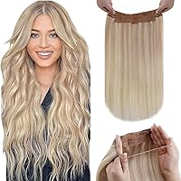 Ponytail Extension Human Hair Wrap Around Ponytail 18Inch #P18613 Bundle Wire Hair Extensions 18Inch #P18613