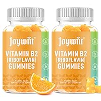 Vitamin B2 Gummies Riboflavin 500mg for Adults, Migraine Relief & Nervous System Support，Orange Flavor, Non GMO, Vegan, Pectin - 120 Counts