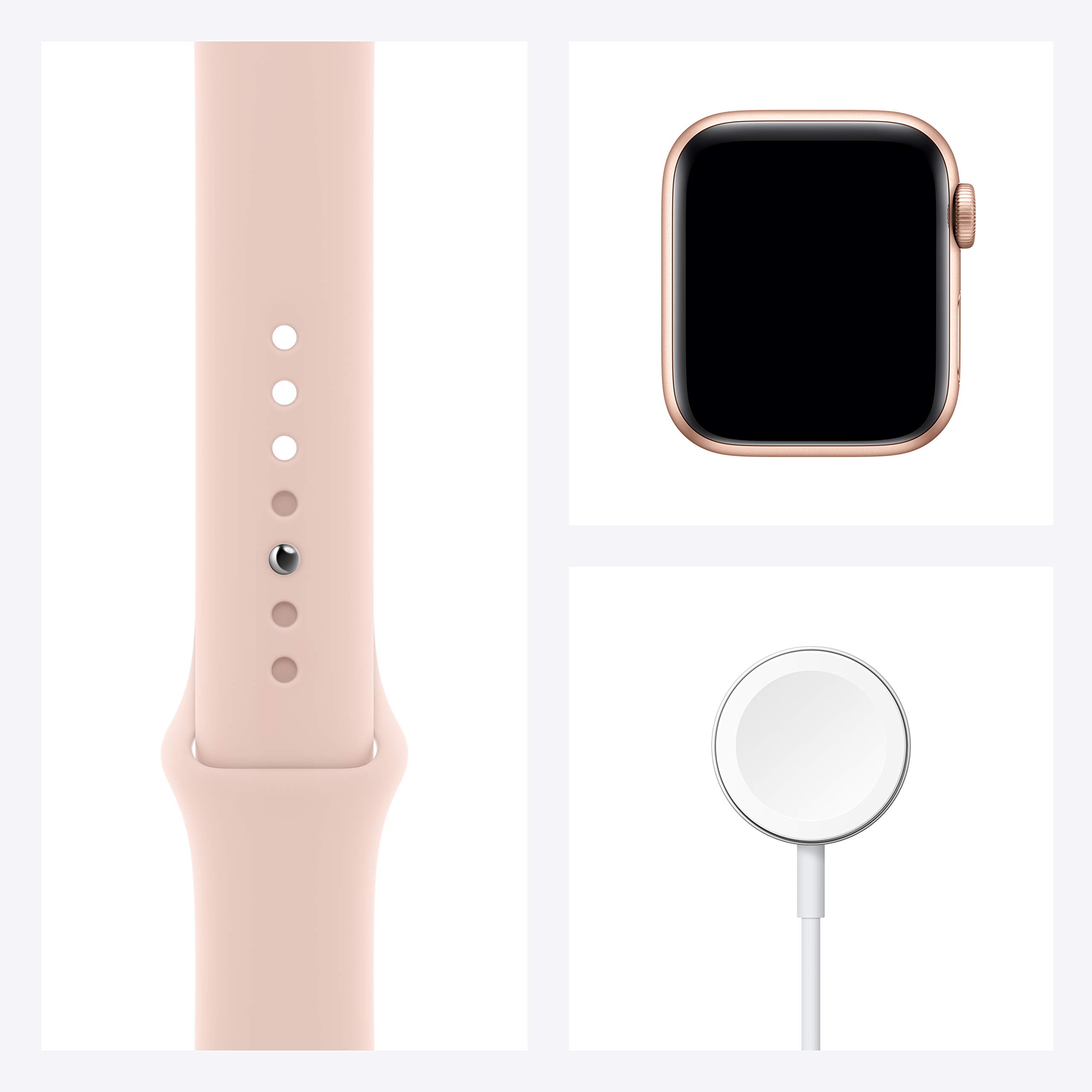 Apple Watch SE (GPS, 40mm) - Gold Aluminum Case with Pink Sand Sport Band