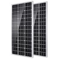 Topsolar Solar Panel 200（2 * 100W Watt 12 Volt Monocrystalline Off Grid System for Homes RV Boat