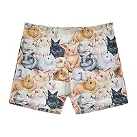 Toddler Boy Swim Trunks Trunks Little Boy Swim Shorts with Mesh Lining Quick Dry Bathing Suit