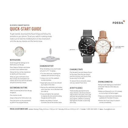 Fossil Women's Gen 3 Venture Stainless Steel Smartwatch