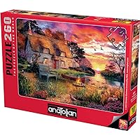 Anatolian Puzzle - Evening Summer, 260 Piece Jigsaw Puzzle, 3337, Multicolor, Standard