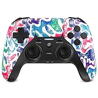 Wuthur Wireless Controller for PS4 Controller, PS4 Remote with Dual Vibration/Headphone Jack/1000mAh/Touch Pad/Turbo