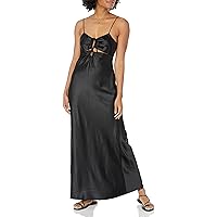 The Drop Women's Shelby Tie-Up Cutout Slip Dress