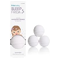 Frida Baby Natural Sleep Bath Bombs, Lavender Essential Oil Bath Bombs for Bedtime, Relaxing & Calming Shower Bombs with Aromatherapy Oil for Better Sleep