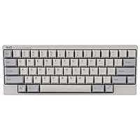 Happy Hacking Keyboard Professional Classic (Wired, USB-C, Mac, Windows, White, Printed) with 2 Year Advance Exchange Warranty