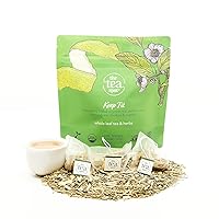The Tea Spot Organic Keep Fit Green Tea with Yerba Mate and Matcha for Metabolic Support | Blend of Green Tea, Matcha, Yerba Mate, Rooibos, Lemongrass and Lemon Flavor | Caffeine-Free 15 Tea Bags