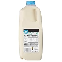 Amazon Brand - Happy Belly 1% Milk, Half Gallon, 64 fl oz (Pack of 1)