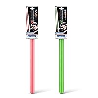X-Shot Light Sword 2 Pack by ZURU - LED Foam Light Up Play Sword for Kids and Adults