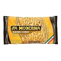 La Moderna Elbow Pasta, Noodles, Durum Wheat, Protein, Fiber, Vitamins, 7 Oz