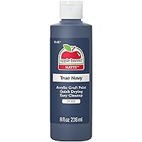 Apple Barrel Acrylic Paint in Assorted Colors (8 oz), K2616 True Navy- (Pack of 1)