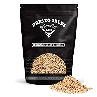 Peanuts, Chopped Dry Roasted no Salt, Healthy Snack, Dietetic, Sugar-Free, Oil-Free, Protein, Divine Taste, Savory, packed in a 2 lbs. (32 oz.) resealable pouch bag by Presto Sales LLC