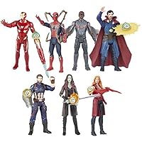 Marvel Avengers Infinity War 6-Inch Action Figures with Infinity Stones Set of 7