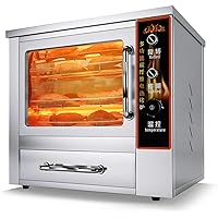 360 ° Sweet Pot Bobbin Oven, 10/20 L Sweet Potato Oven, 2200 W/4800 W Pizzas, Temperature Range 50-250 ° C, For Pizzas, Roasts, Oven Sweet Potatoes
