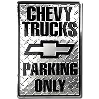 Chevy Truck Parking Sign