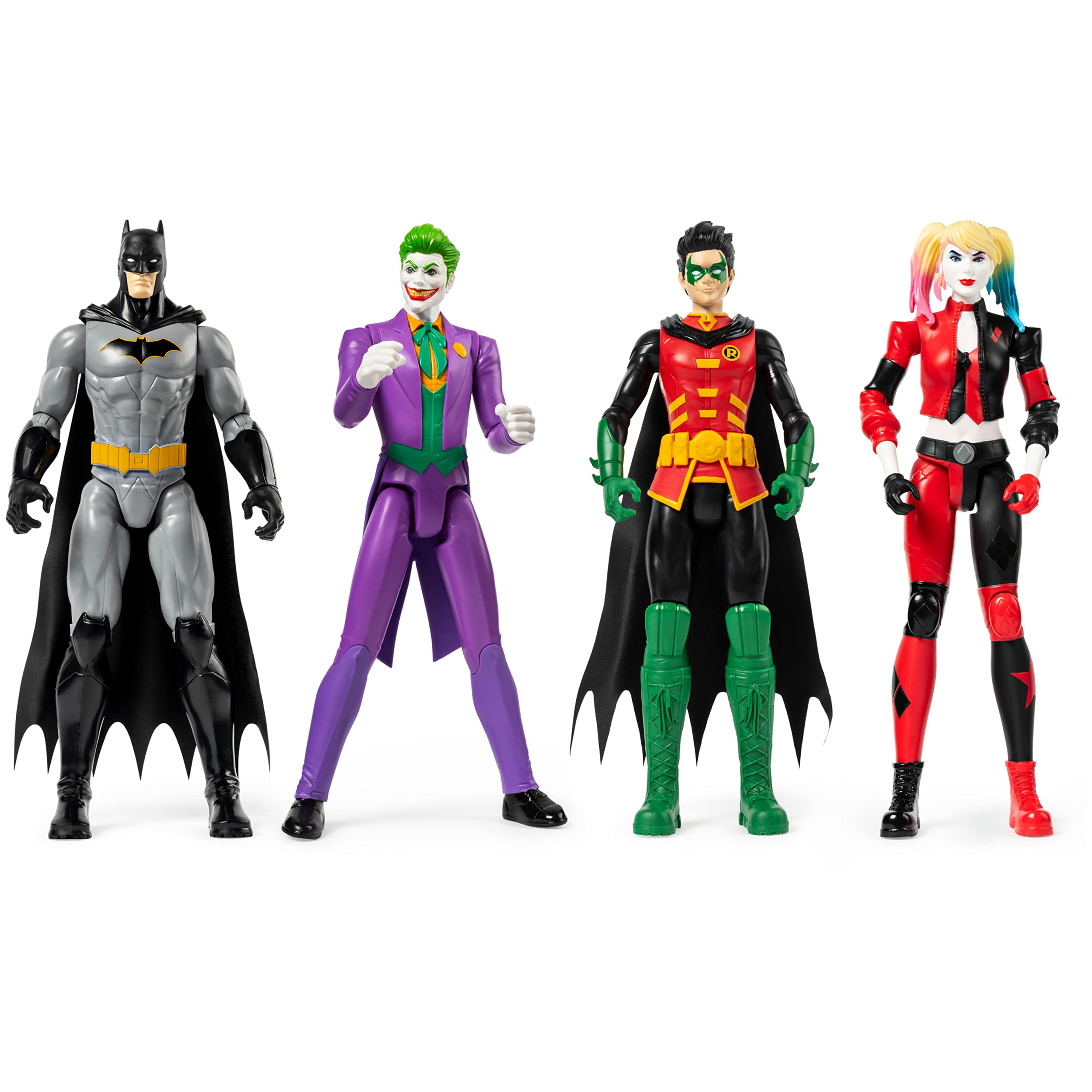 Mua DC Comics, Batman 12-Inch Action Figure Collectible 4-Pack, Toys for  Kids and Collectors Ages 3 and up (Styles May Vary) trên Amazon Mỹ chính  hãng 2023 | Giaonhan247