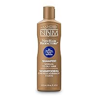NISIM NewHair BioFactors Shampoo for Normal To Oily Hair - Deep Cleaning Shampoo That Controls Excessive Hair Loss (8 Ounce / 240 Milliliter)