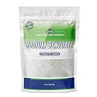 Sodium Benzoate Preservative- 8 oz(227gm), Bulk Preservative, Paraben Free Preservative