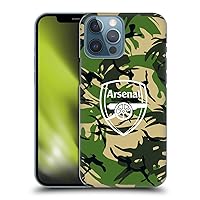 Head Case Designs Officially Licensed Arsenal FC Camouflage Disruptive Pattern Logos Hard Back Case Compatible with Apple iPhone 13 Pro Max