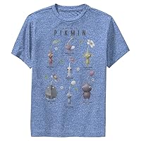 Nintendo Kids' Pikmin Chart T-Shirt