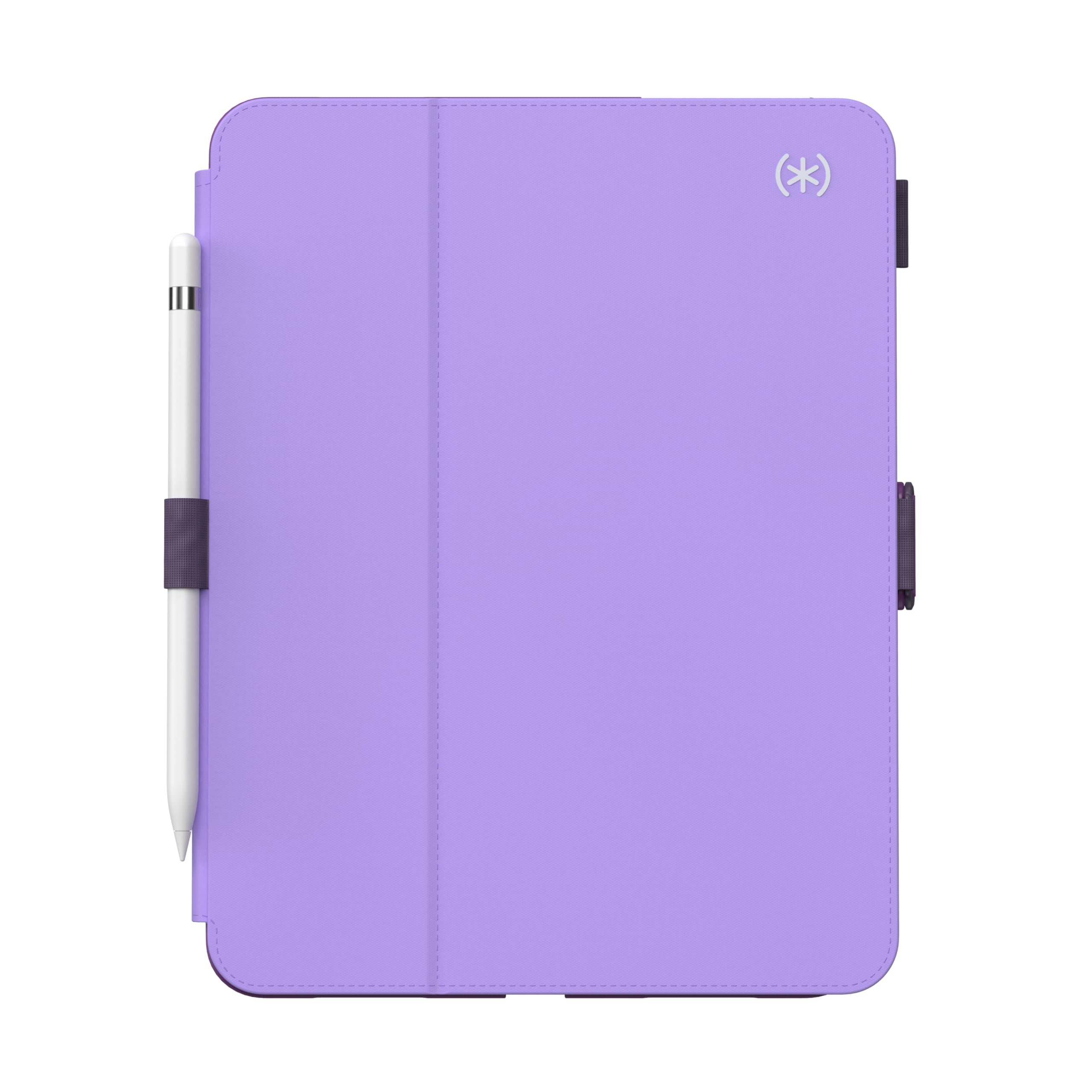 Speck iPad 10th Generation Case 2022 - Slim Multi Range Stand, Hard Back Case - Apple Pencil Holder & Drop Protection - 10.9 Inch iPad, Camera Shield - Ube Brew/Grape Parfait BalanceFolio