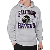 Clothing x NFL - Team Helmet - Unisex Adult Pullover Hoodie for Men and Women - Officially Licensed NFL Apparel