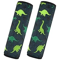 Dinosaurs Seatbelt Covers Car Seat Belt Cover Soft Comfort Seat Belt Covers for Adults Kids Car Seat Shoulder Strap Cushion Protector for Car Truck Women Men, 2 Pack