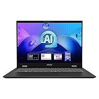 MSI Prestige 16 AI Evo Laptop: Intel Ultra 7-155H, 16