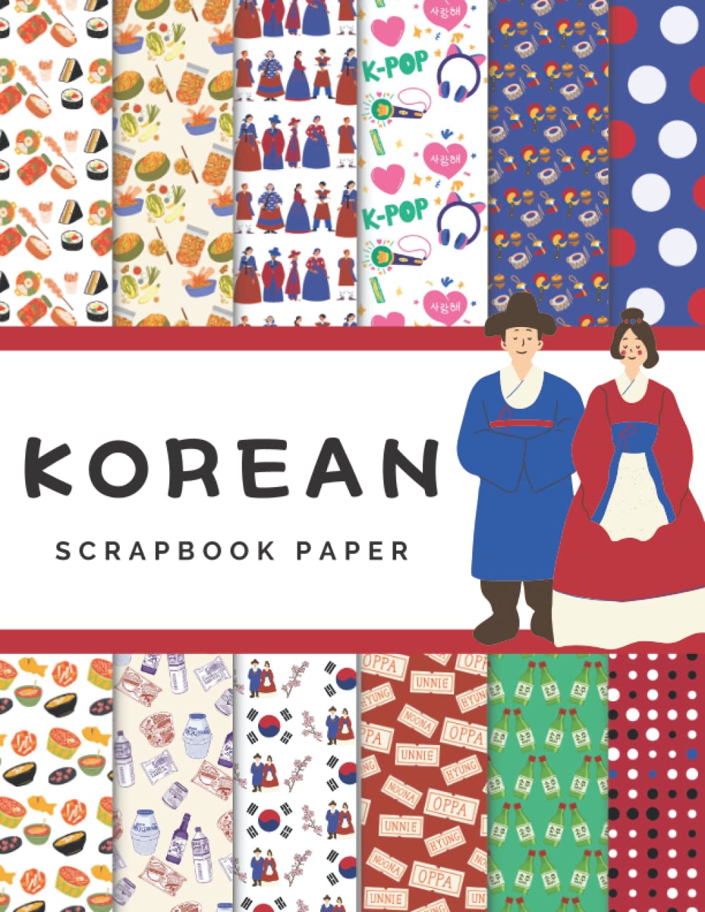 Mua Korean Scrapbook Paper: Ideal DIY, Craft Projects, Card Making ...