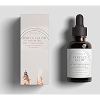 Perfect Glow Face Serum, Brightening and Anti-Aging Facial Serum with Niacinamide, Reduces the Look of Dark Spots, Discoloration, and Uneven Skin Tone - 1 floz