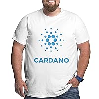 Cardano Ada Cryptocurrency Big Size Men's T-Shirt Man's Soft Shirts Short-Shirts Tee