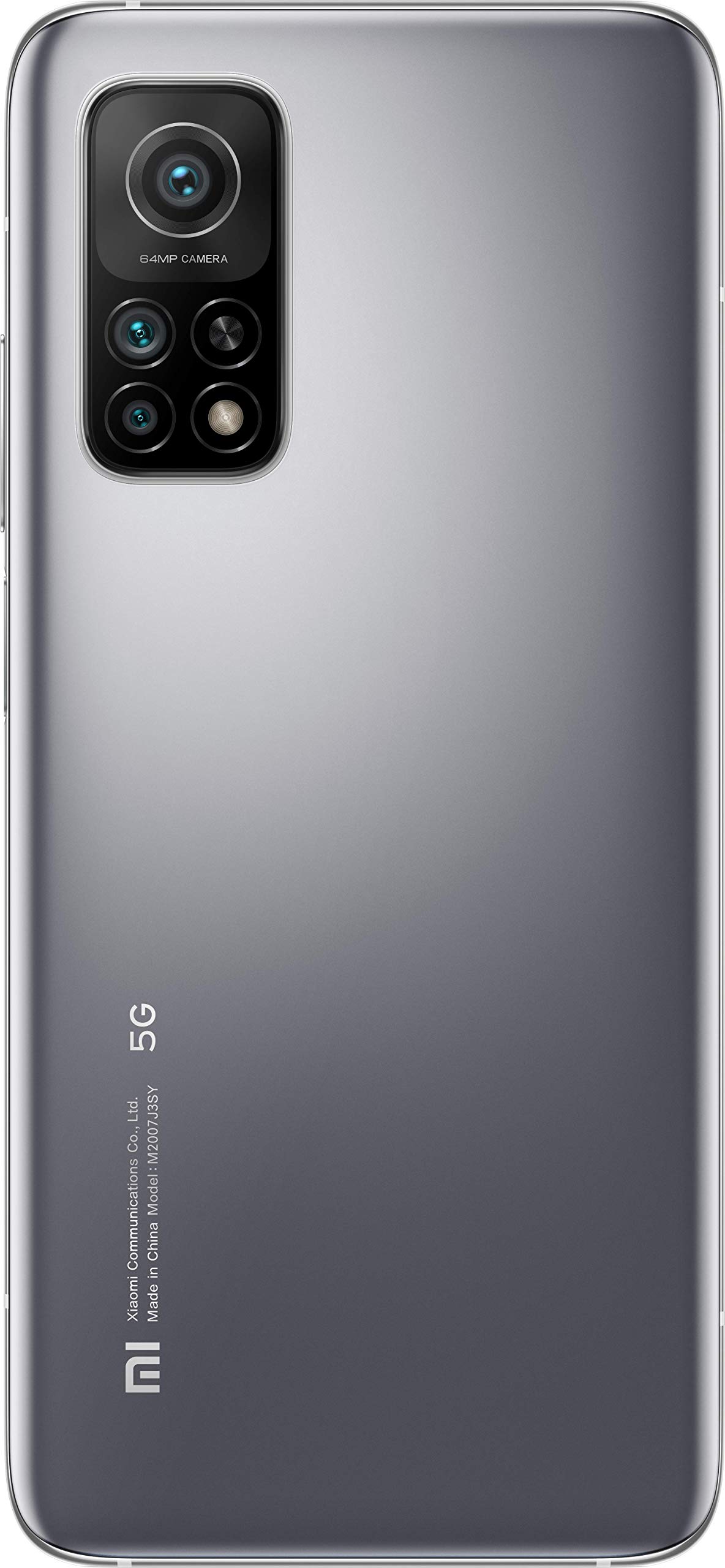 Xiaomi Mi 10T unlocked- Smartphone, 6 GB + 128 GB, Dual Sim, Alexa Hands-Free, Grigio (Lunar Silver)