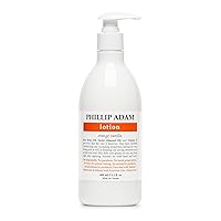 Phillip Adam Orange Vanilla Hand and Body Lotion - Hydrating Natural Based Moisturizer with Sweet Almond Oil - For All Skin Types - 13.5 Fl Oz