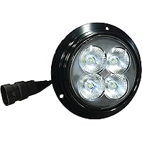 Tiger Lights TL6025 LED Headlight Compatible with/Replacement for Ford/New Holland T6010, T6020, T6030, T6040, T6060, T6070, T7030, T7040, T7060, TL100A, TL80A, TL90A, TN60A 82035642