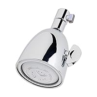 Symmons 4-221 Super 1-Spray 3 in. Fixed Showerhead in Polished Chrome (2.5 GPM)