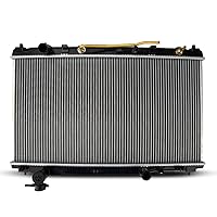 KAX Radiator Replacement, Aluminum Radiator Compatible with 2007 2008 2009 2010 2011 To-y-o-ta Camry 4CYL 2.4L 2.5L with 2917