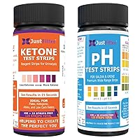 Ketone and pH Test Strips. Get to Keto Faster and Safer by Pairing Up Your Low Carb Ketogenic or HCG Diet with a Balanced pH. Accurately Measure Your Fat Burning Ketosis and Alkaline or Acid Levels.