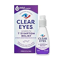 Clear Eyes 7 Symptom Relief Eye Drops, 0.5 Fl Oz